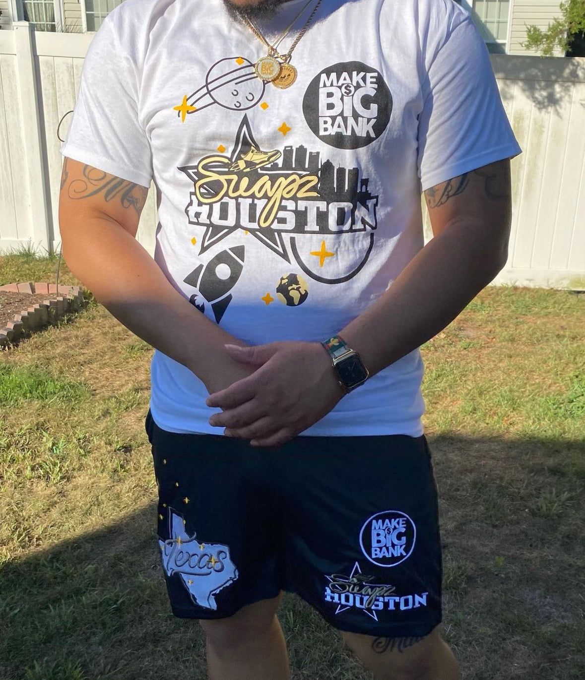 MakeBigBank x SwapzHTX Shorts